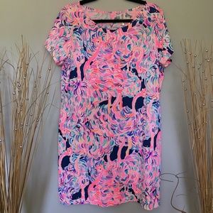 Lilly Pulitzer Short Sleeve Marlowe Dress Size XL